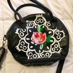 Iron Fist Skull// Rose purse
